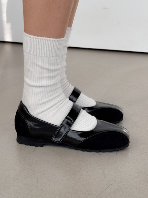 Mary Jane Sneakers Flat Soft Flat