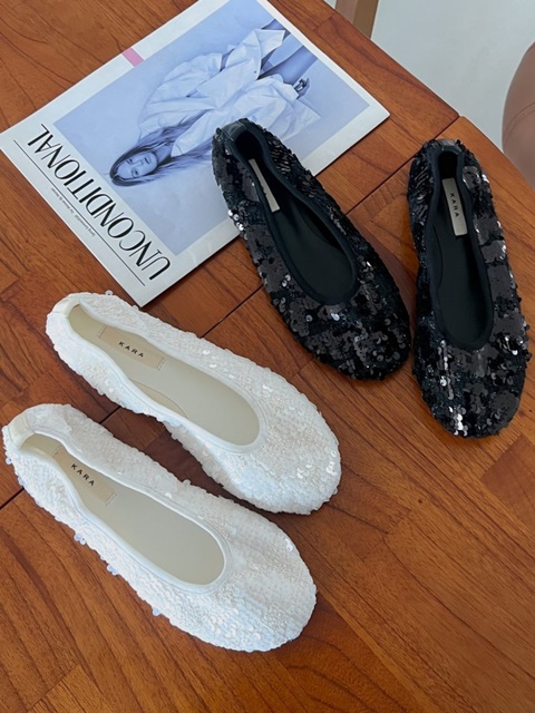 Spangle Ballerina Flat Soft Cushion
