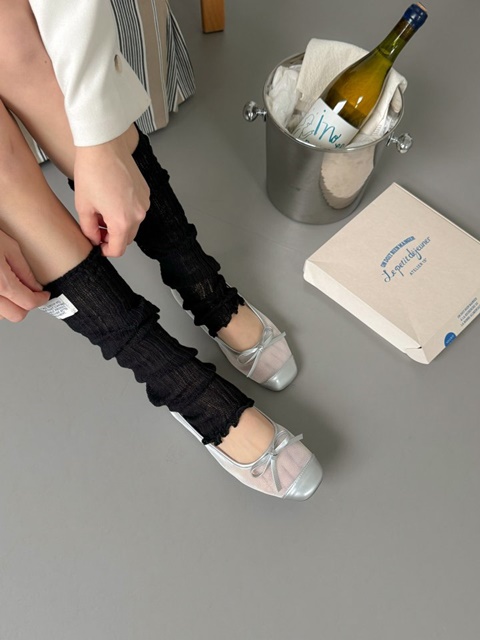 Mesh Sneakers Banding Flat