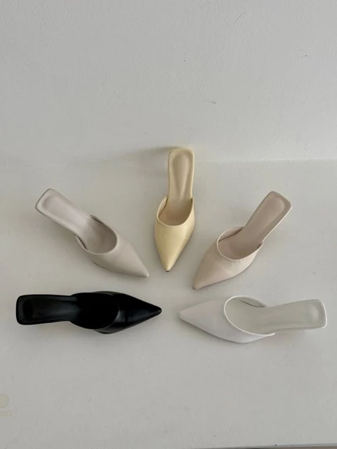 Stiletto Mule Sandal Heel