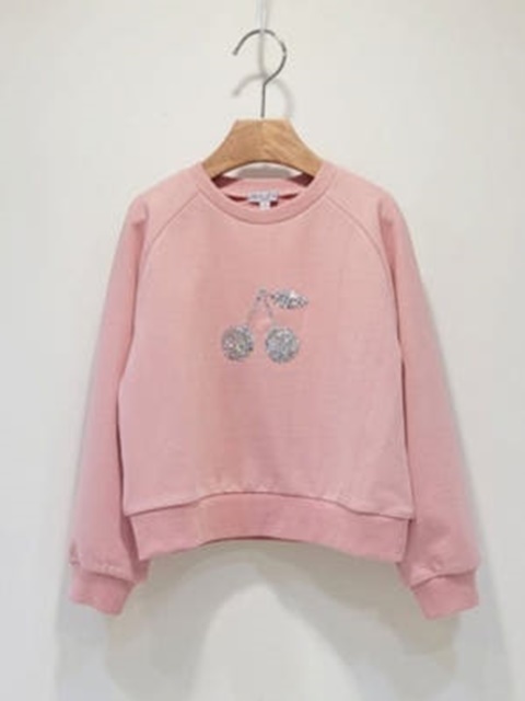Bling Spangle Cherry Sweatshirts Bling Spangle Cherry Sweatshirts