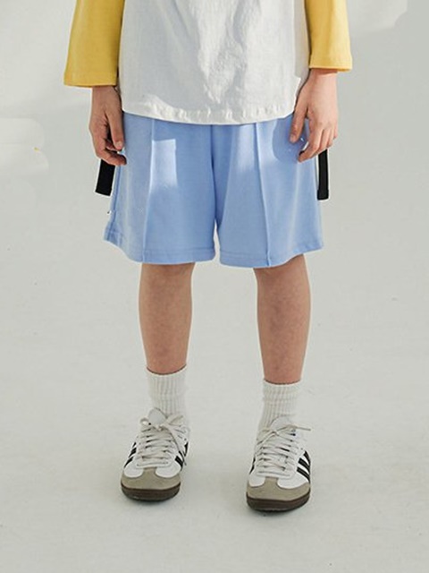 Pin-tuck Shorts