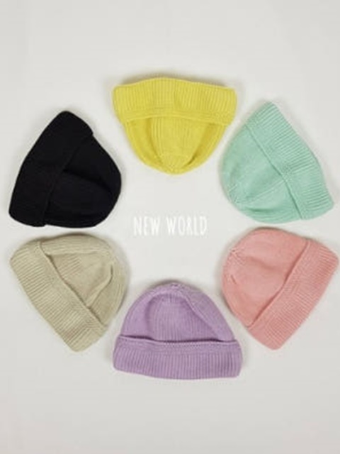 Cotton Short Beanie Cotton Short Beanie