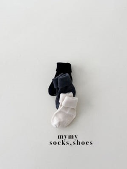 Baby Milk Knee Socks Set (Charcoal Combo) Baby Milk Knee Socks Set (Charcoal Combo)