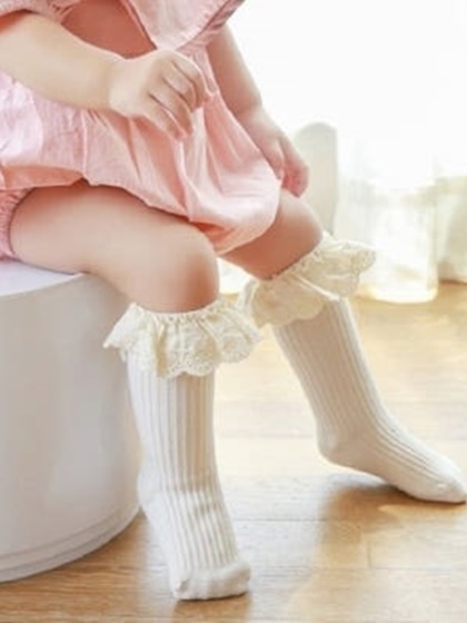 Cotton Lace Half Tights