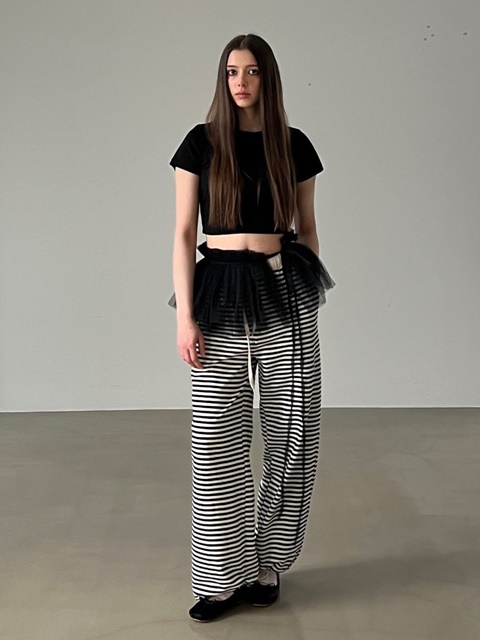 Layered Wrap Skirt