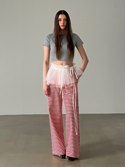 Stripe Button Pants