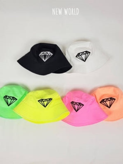 Neon Diamond Bucket Hat Neon Diamond Bucket Hat