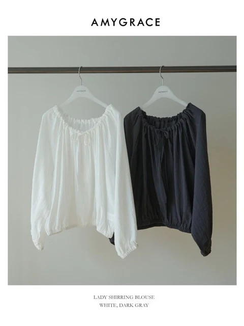 Lady Shirring Blouse