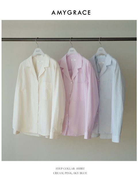 Step Collar Shirt