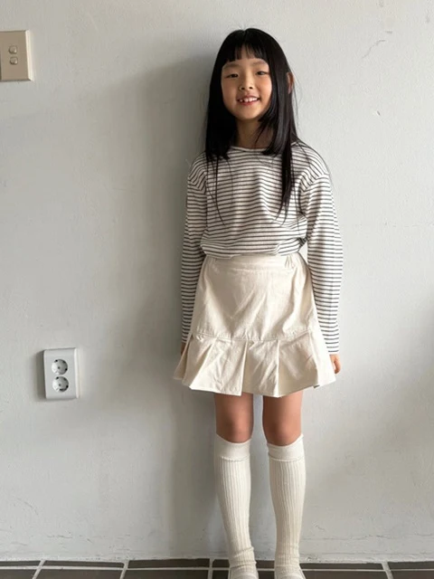 Pony Cotton Skirt