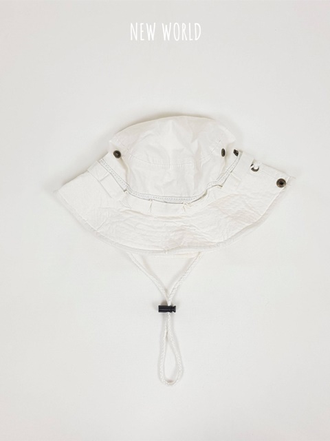 Pleated Belt Safari Hat Pleated Belt Safari Hat