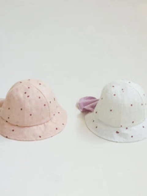 Strawberry Ribbon Flap Bucket Hat Strawberry Ribbon Flap Bucket Hat