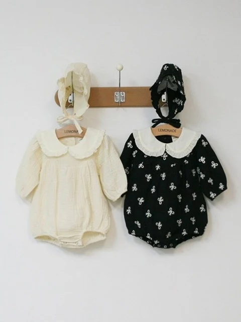 Ebony Suit Bonnet Set