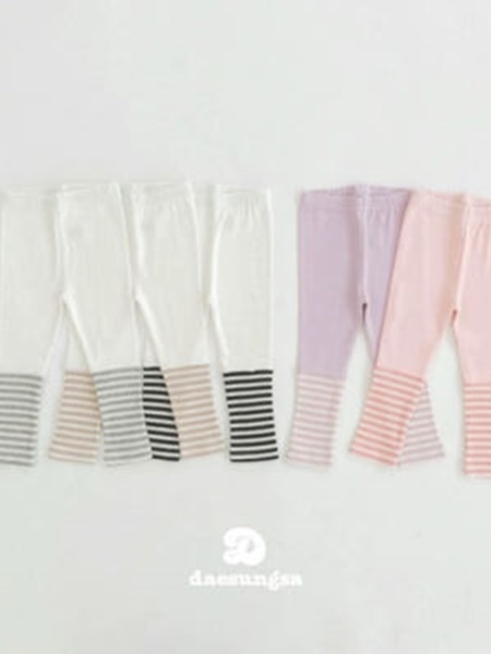 Stripe Two-tone Leggings Stripe Two-tone Leggings