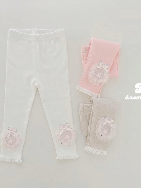 Lace Ribbon Leggings Lace Ribbon Leggings