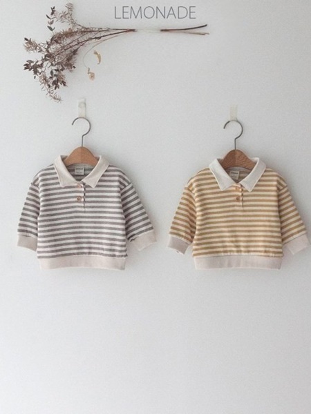 Stripe Collar Tee Stripe Collar Tee