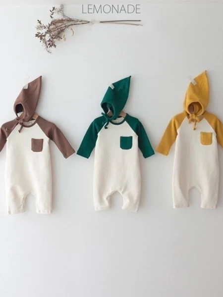 New Raglan Bonnet Suit