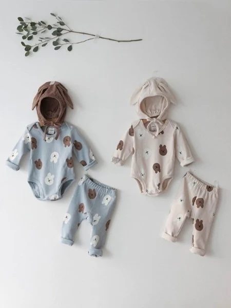 Kangchong Suit Top Bottom Set Kangchong Suit Top Bottom Set