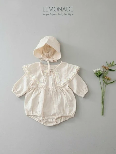 Navi Flower Bonnet Suit