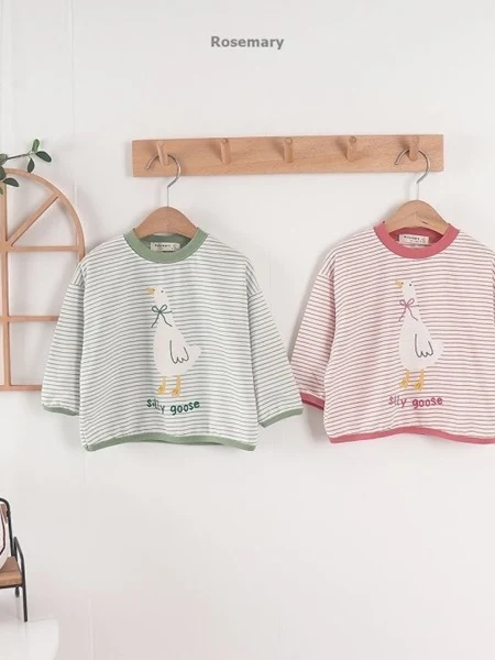 Stripe Duck Tee Stripe Duck Tee