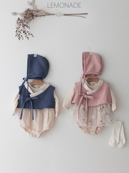 Urban Bonnet Vest Suit Set Urban Bonnet Vest Suit Set