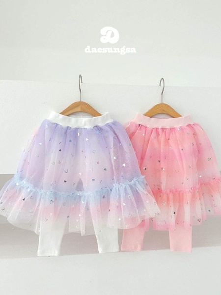 Rainbow Heart Skirt Leggings Rainbow Heart Skirt Leggings