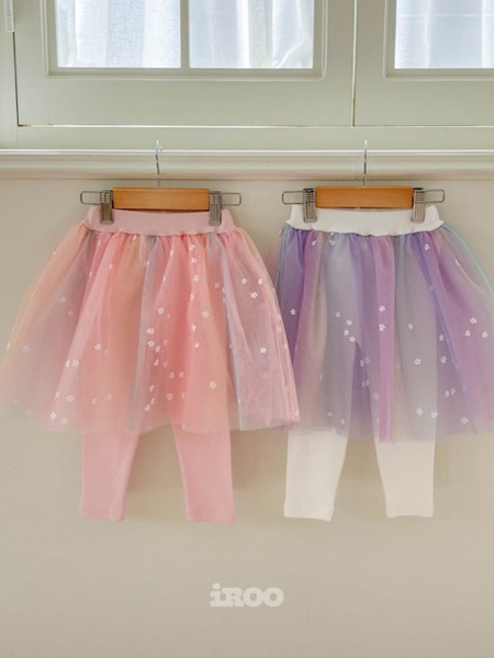Rainbow Flower Skirt Leggings Rainbow Flower Skirt Leggings