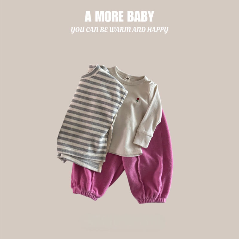 A More - Korean Baby Fashion - #babyboutiqueclothing - Bebe Beatles Pants - 3