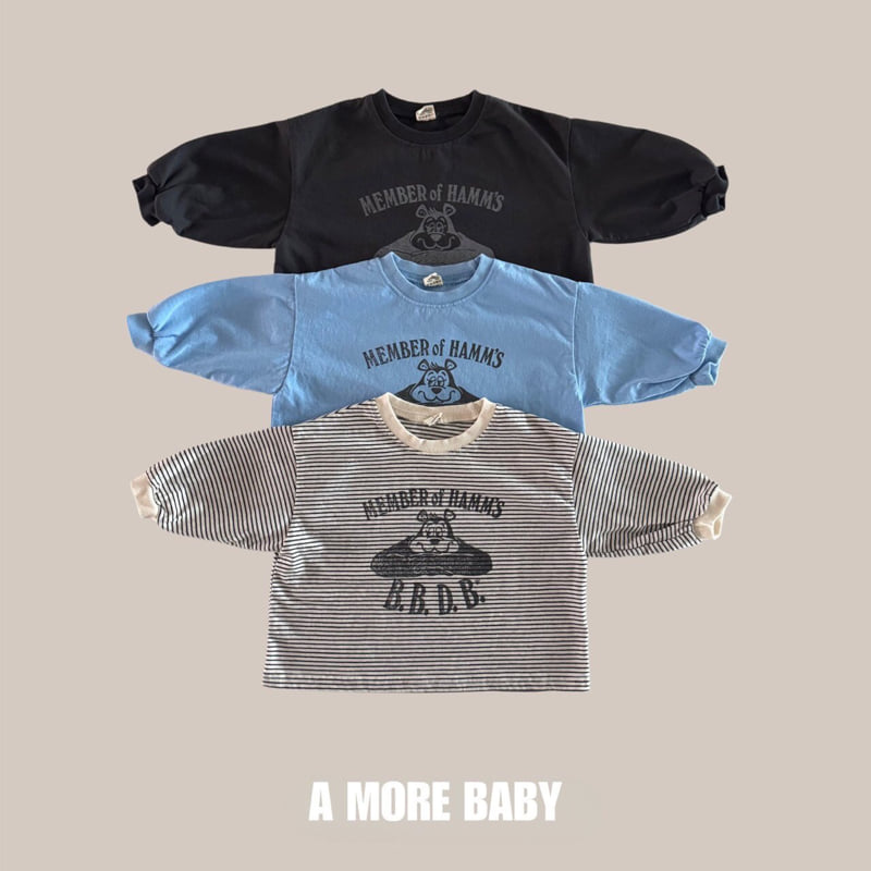 A More - Korean Baby Fashion - #babyfashion - Bebe Member Tee - 10