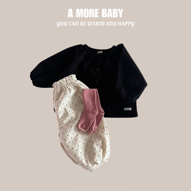 A More - Korean Baby Fashion - #babyfashion - Bebe Dot Pants - 6