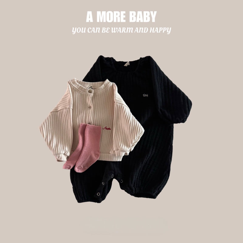 A More - Korean Baby Fashion - #babyfever - Bebe Pasta Cardigan - 3