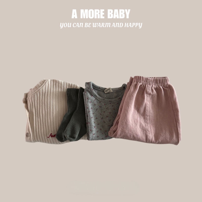 A More - Korean Baby Fashion - #babyootd - Bebe Rhythm Pants - 6