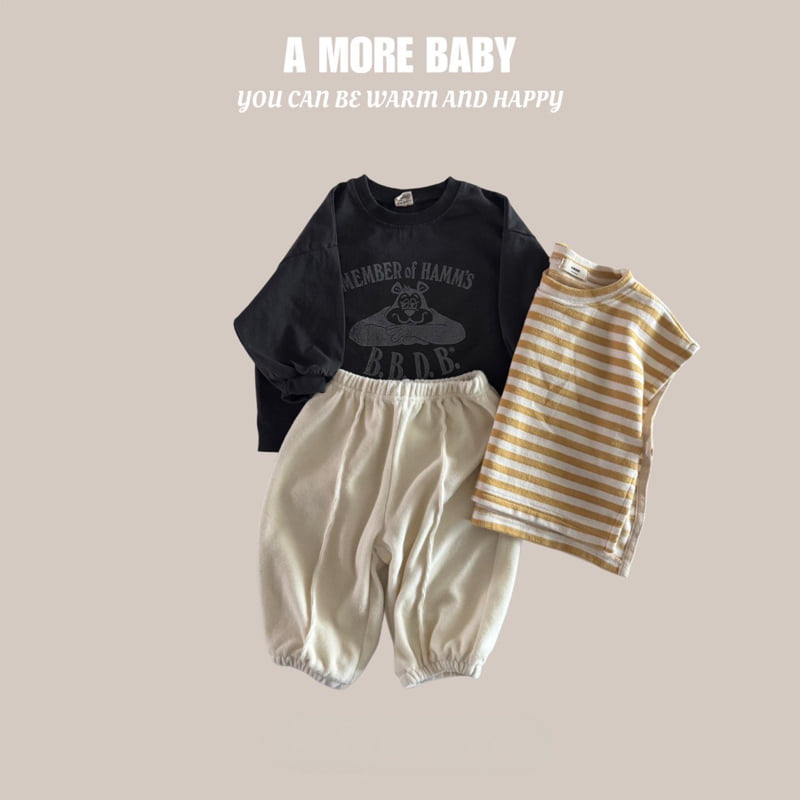 A More - Korean Baby Fashion - #babyoninstagram - Bebe Snap Vest - 4
