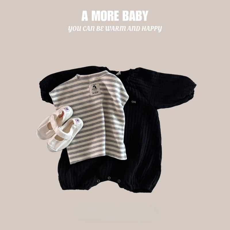 A More - Korean Baby Fashion - #babyoutfit - Bebe Snap Vest - 6