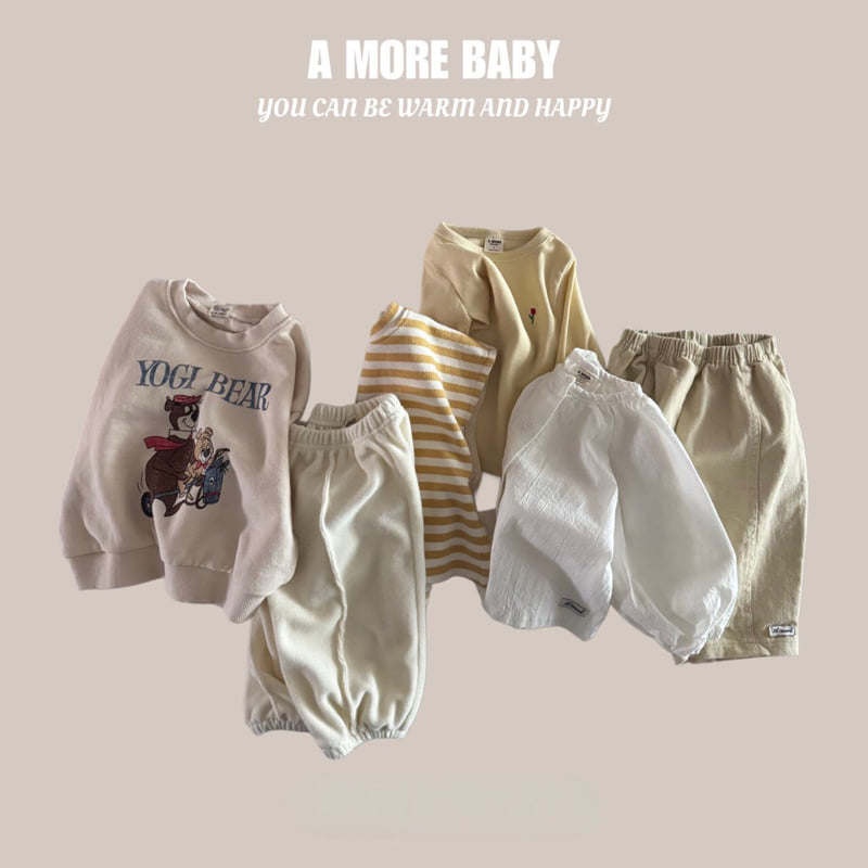 A More - Korean Baby Fashion - #babyoutfit - Bebe Beatles Pants - 11