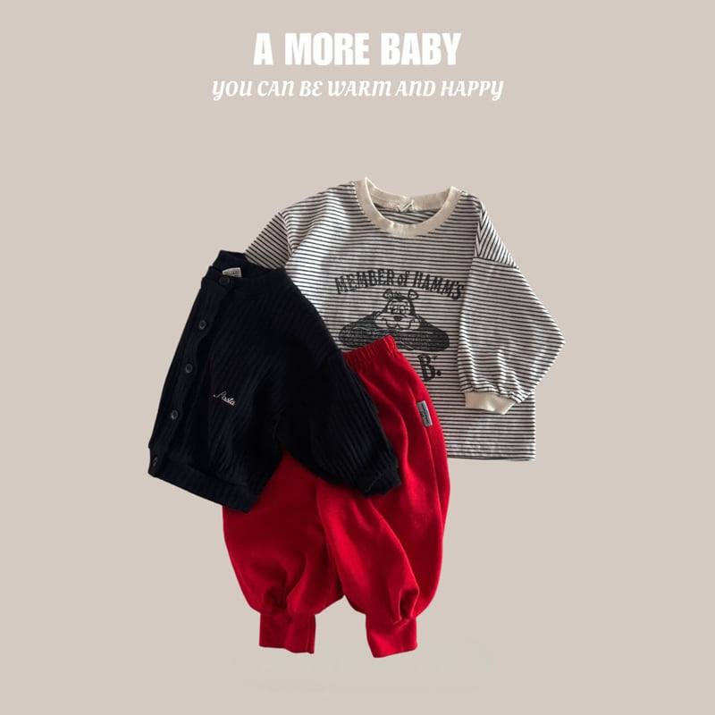 A More - Korean Baby Fashion - #onlinebabyboutique - Bebe Bingo Pants - 6