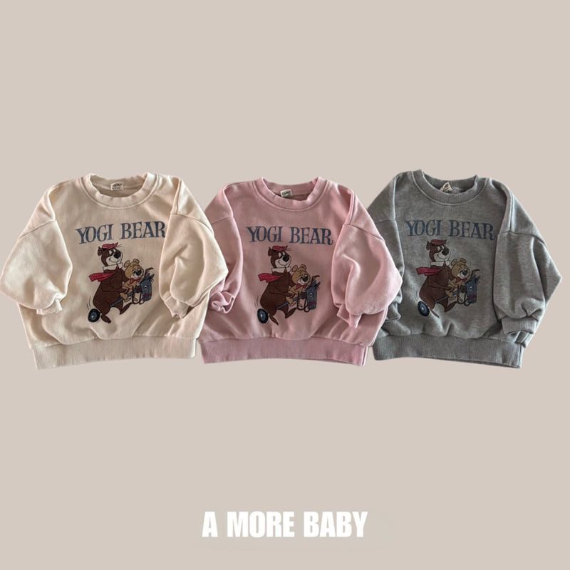 A More - Korean Baby Fashion - #onlinebabyboutique - Bebe Yogiyo Sweatshirts