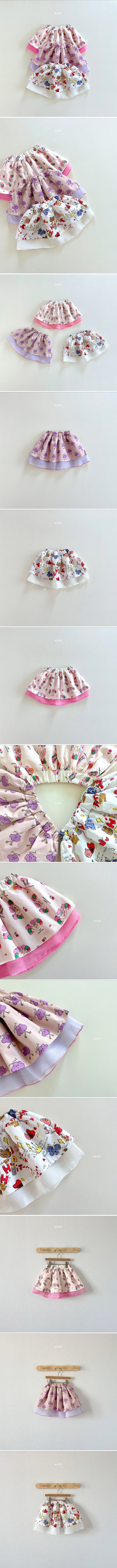 Aker - Korean Children Fashion - #childrensboutique - Sharala Sha Skirt
