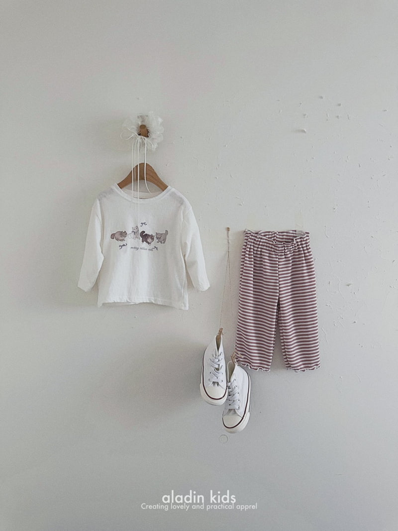 Aladin - Korean Children Fashion - #childofig - Cat Tee - 5