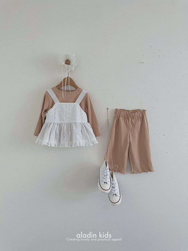Aladin - Korean Children Fashion - #childofig - Spring Rib Pants - 4