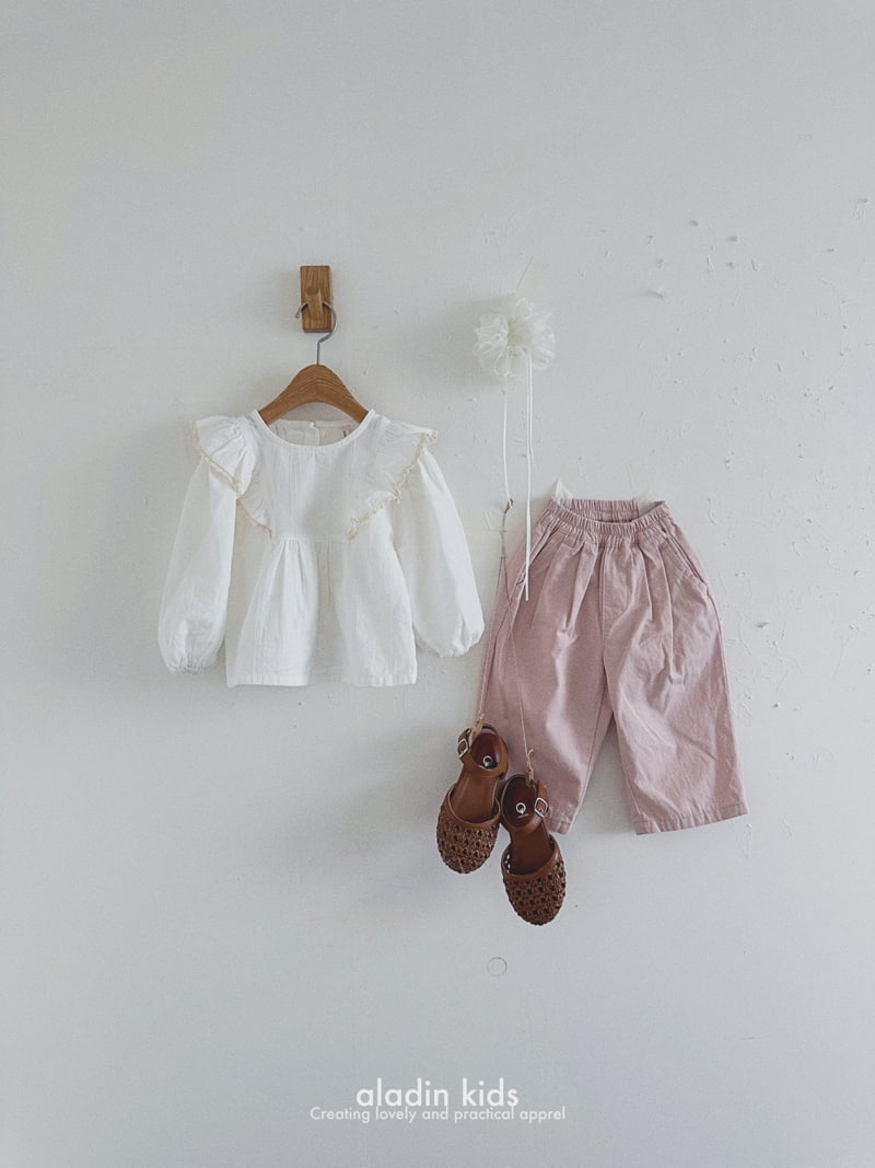 Aladin - Korean Children Fashion - #childofig - Heart Pintuck Pants - 9