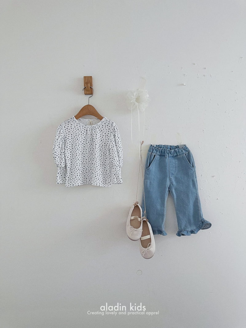 Aladin - Korean Children Fashion - #childofig - Sleeve Puff Tee - 8