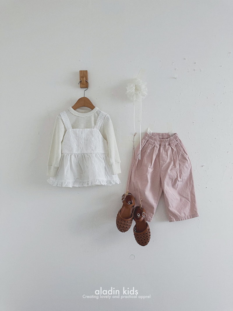 Aladin - Korean Children Fashion - #childrensboutique - Heart Pintuck Pants - 10
