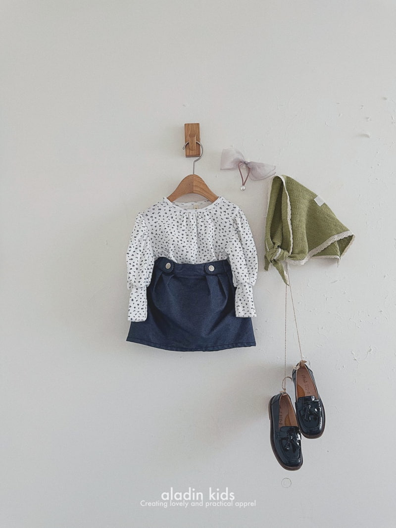 Aladin - Korean Children Fashion - #childrensboutique - Sleeve Puff Tee - 9