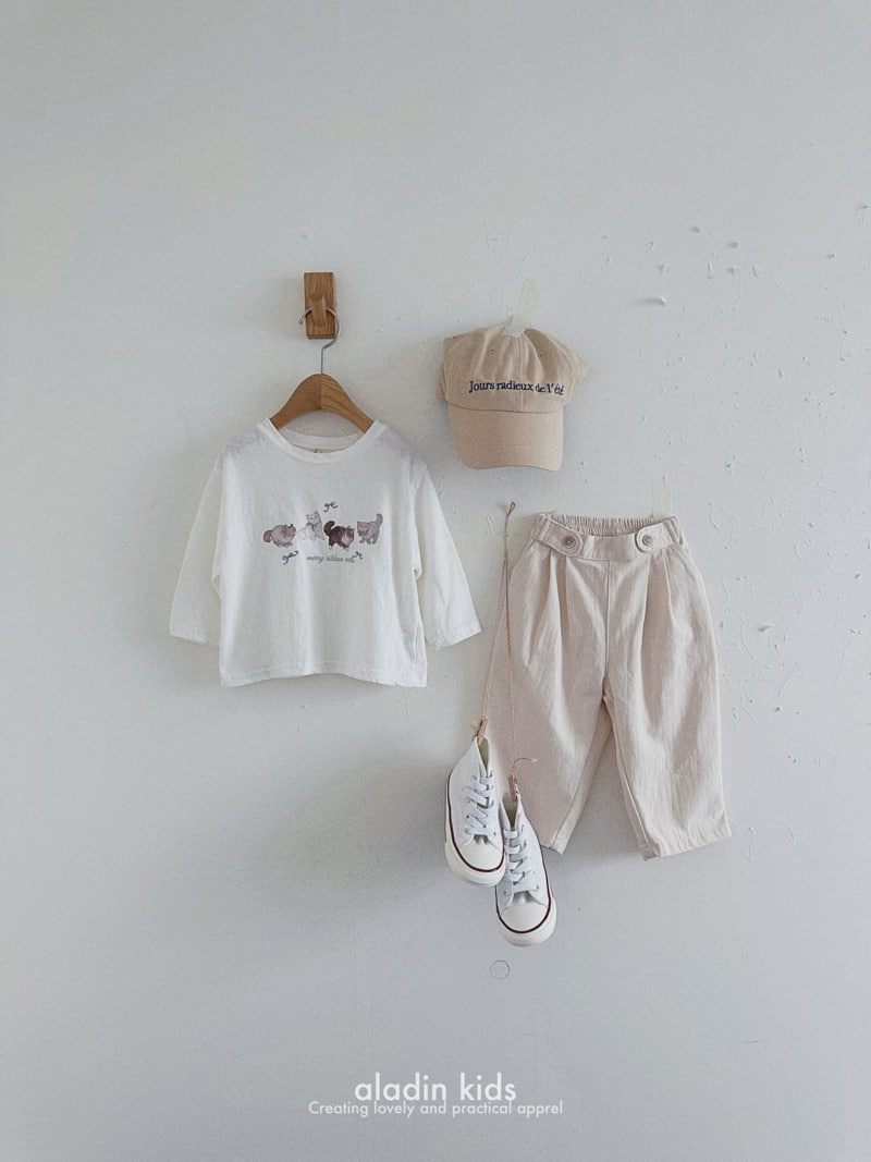 Aladin - Korean Children Fashion - #designkidswear - Cat Tee - 8