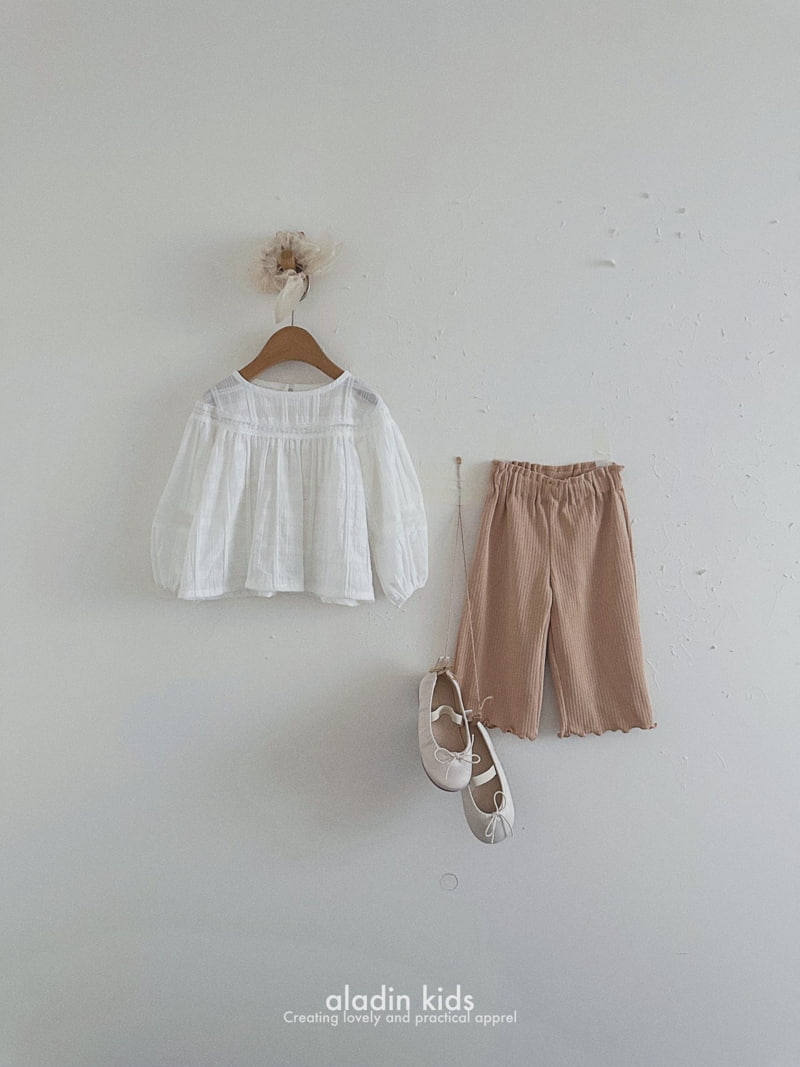 Aladin - Korean Children Fashion - #designkidswear - Spring Rib Pants - 6