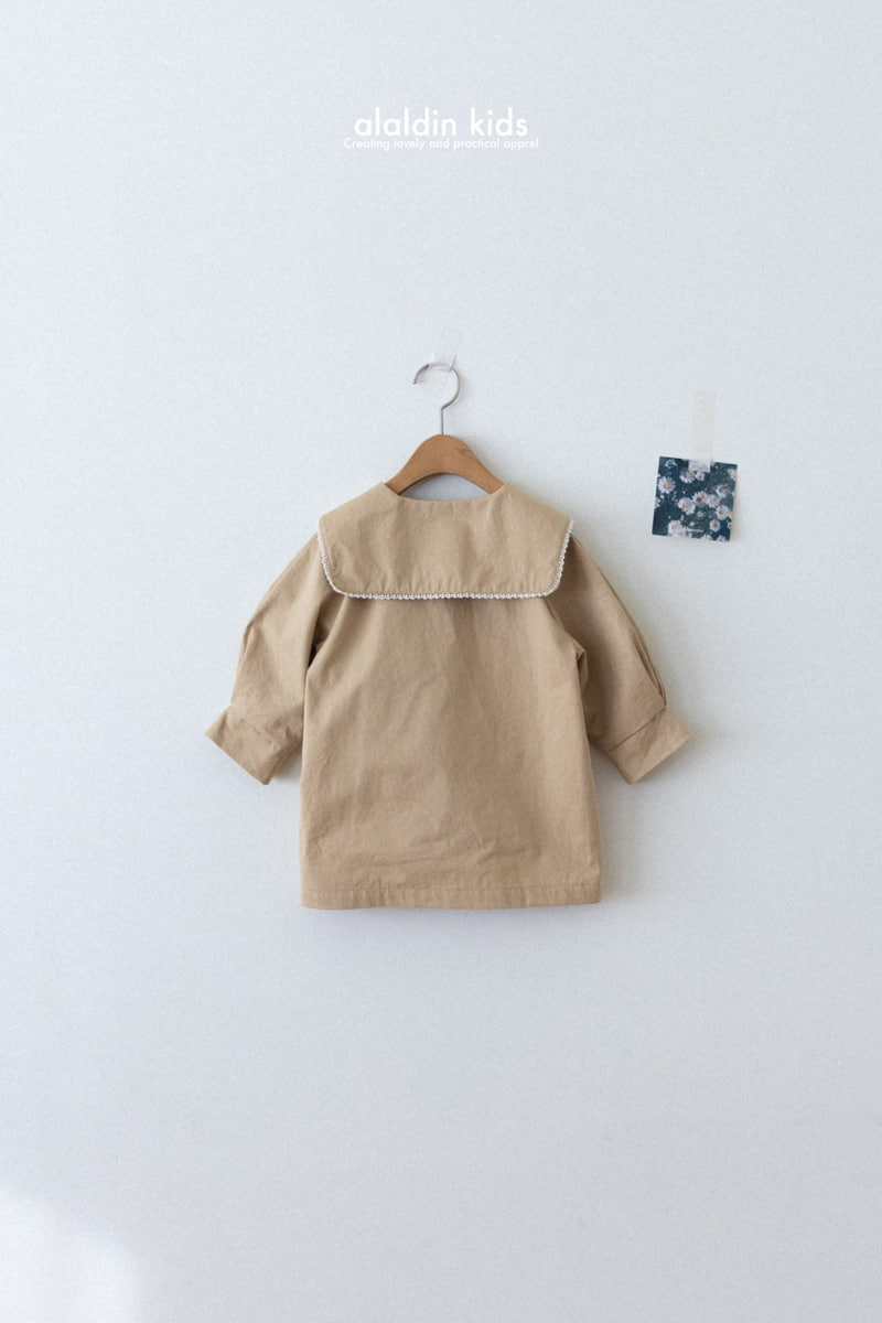 Aladin - Korean Children Fashion - #designkidswear - Collar Trench Coat - 5