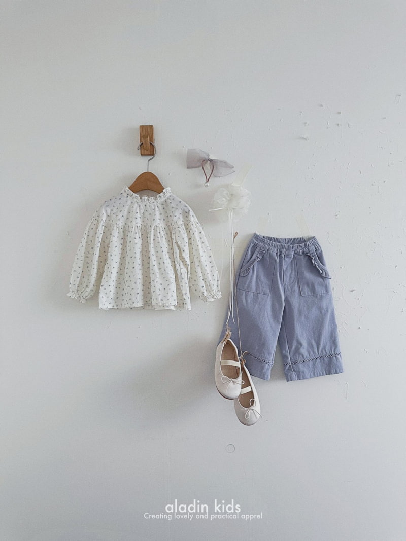 Aladin - Korean Children Fashion - #designkidswear - Lace Frill Pants - 12