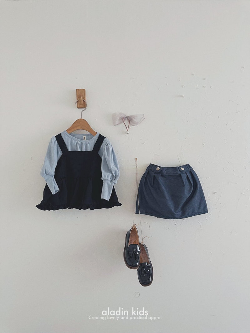 Aladin - Korean Children Fashion - #designkidswear - Sleeve Puff Tee - 10